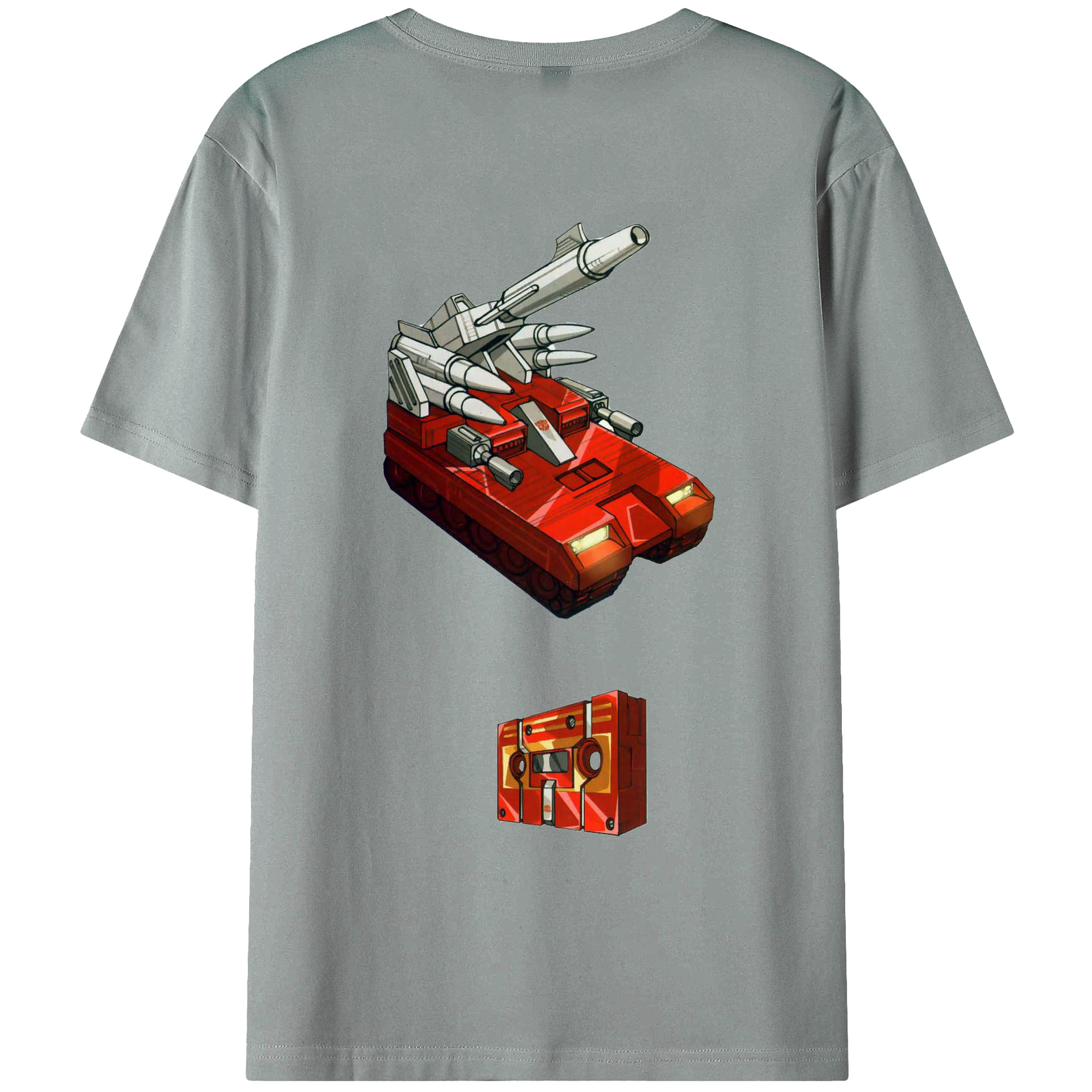 （画像用）  綿100％ メンズ半袖Tシャツ（バックプリント） 通気性